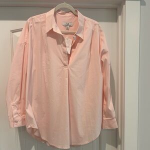 Magaschoni Light Pink Casual Popover blouse